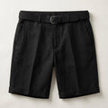 Kensington Linen Shorts – Tailored Zip
