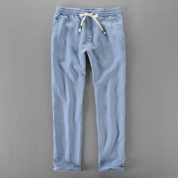 Tailored Linen Trousers – Classic Fit | Vincent Beaumont