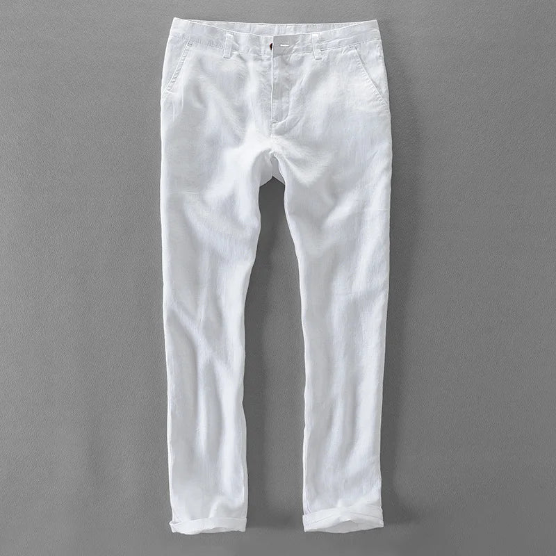 Tailored Linen Trousers – by Vincent Beaumont