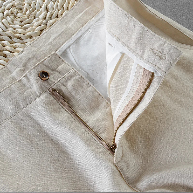 Tailored Linen Trousers – by Vincent Beaumont