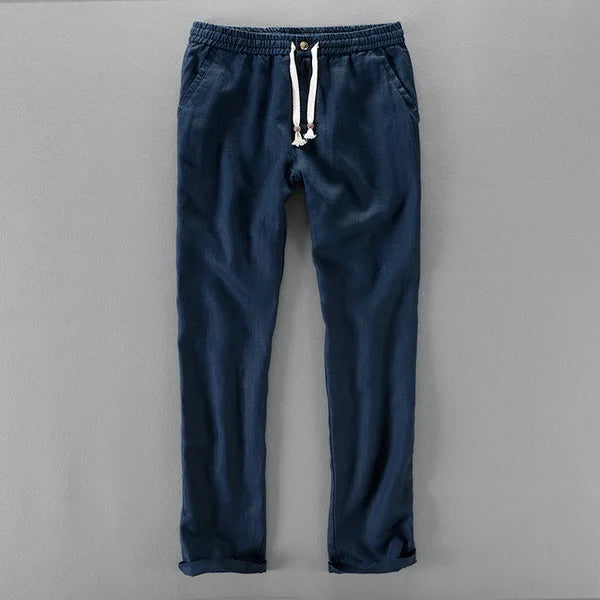 Tailored Linen Trousers – Classic Fit | Vincent Beaumont