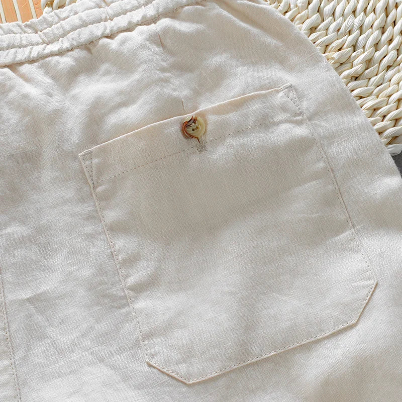 Tailored Linen Trousers – Classic Fit | Vincent Beaumont