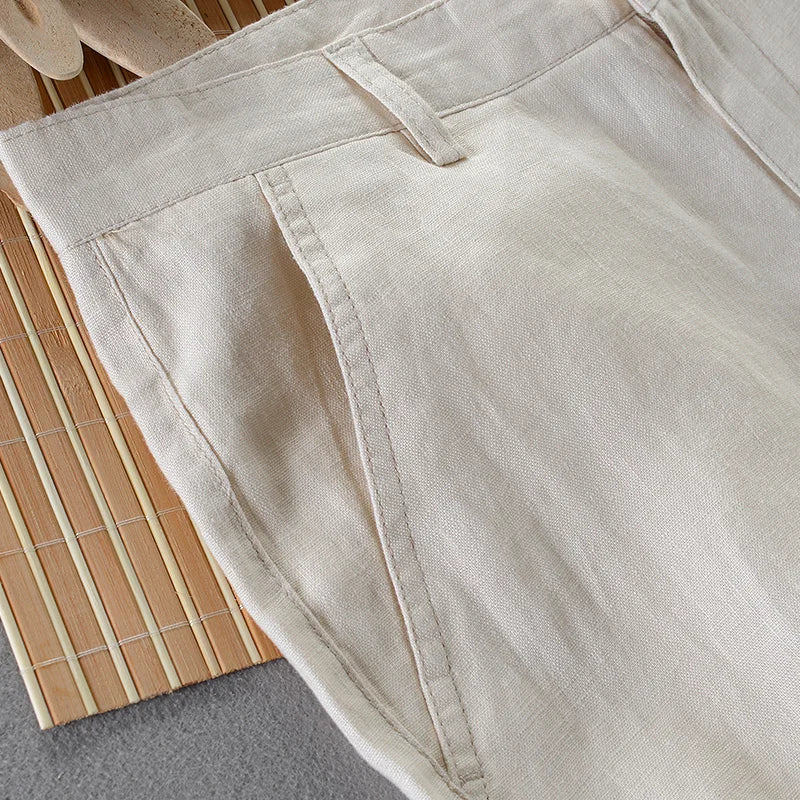 Tailored Linen Trousers – by Vincent Beaumont