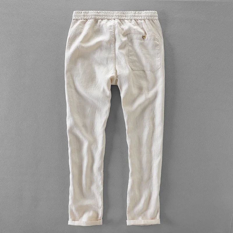 Tailored Linen Trousers – Classic Fit | Vincent Beaumont