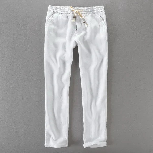 Tailored Linen Trousers – Classic Fit | Vincent Beaumont