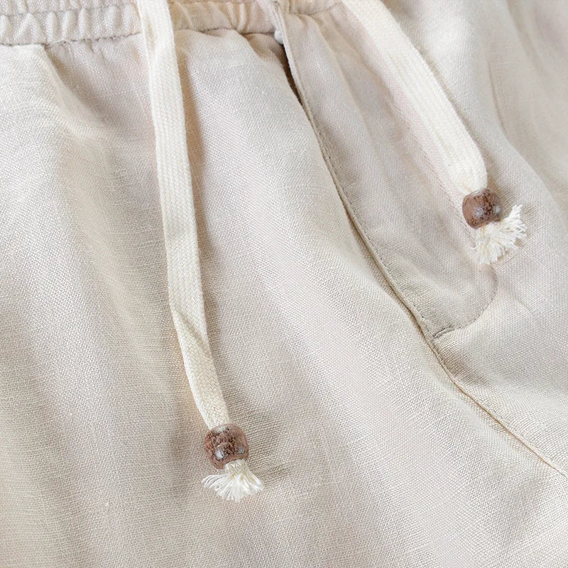 Tailored Linen Trousers – Classic Fit | Vincent Beaumont