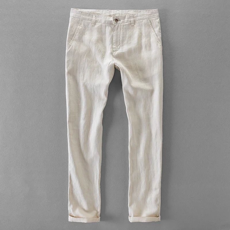 Tailored Linen Trousers – by Vincent Beaumont