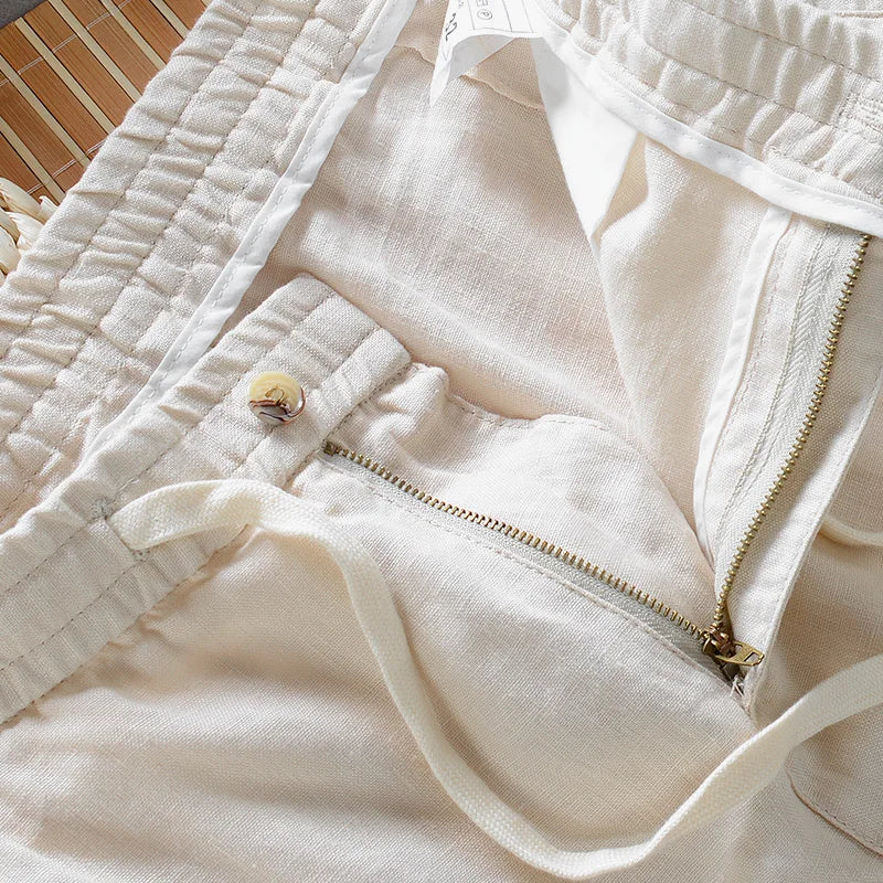Tailored Linen Trousers – Classic Fit | Vincent Beaumont