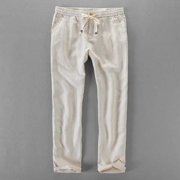 Tailored Linen Trousers – Classic Fit | Vincent Beaumont