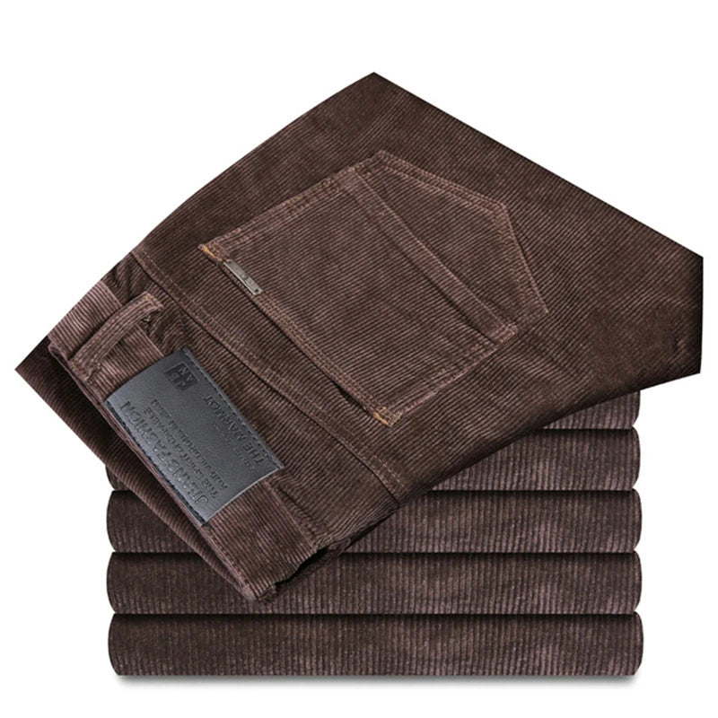 Casual Corduroy Trousers