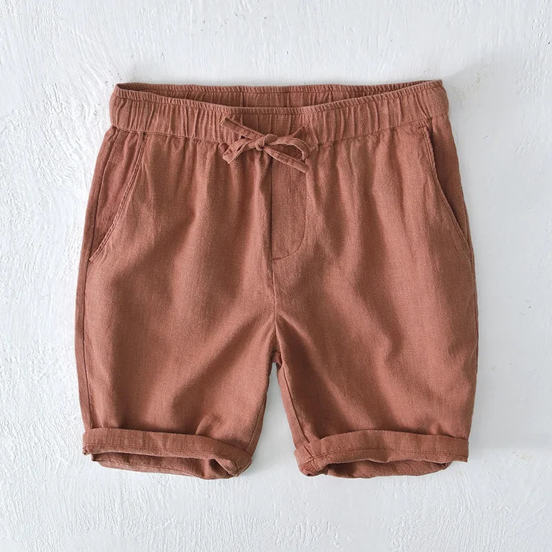 Kensington Linen Shorts – by Vincent Beaumont
