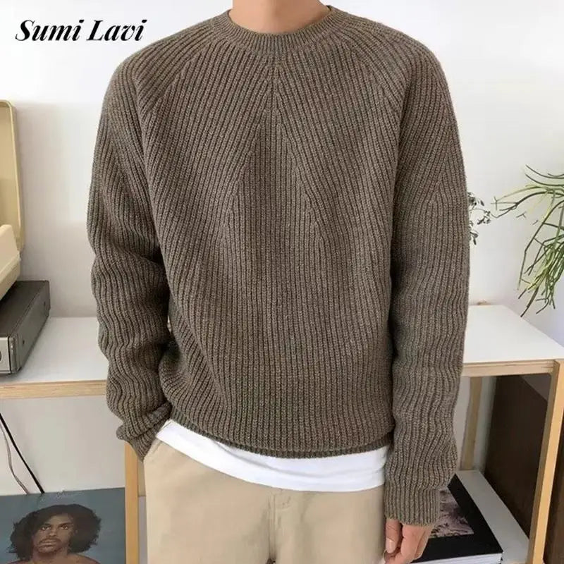 Kensington Textured Sweater – by Vincent Beaumont