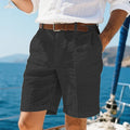 Kensington Linen Shorts – Tailored Zip