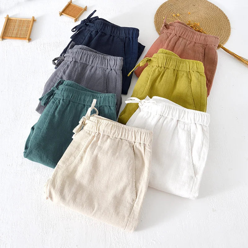 Kensington Linen Shorts – by Vincent Beaumont