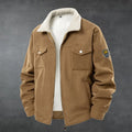 Sherpa Collar Corduroy Coat
