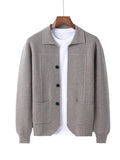 Merino Wool Button Cardigan