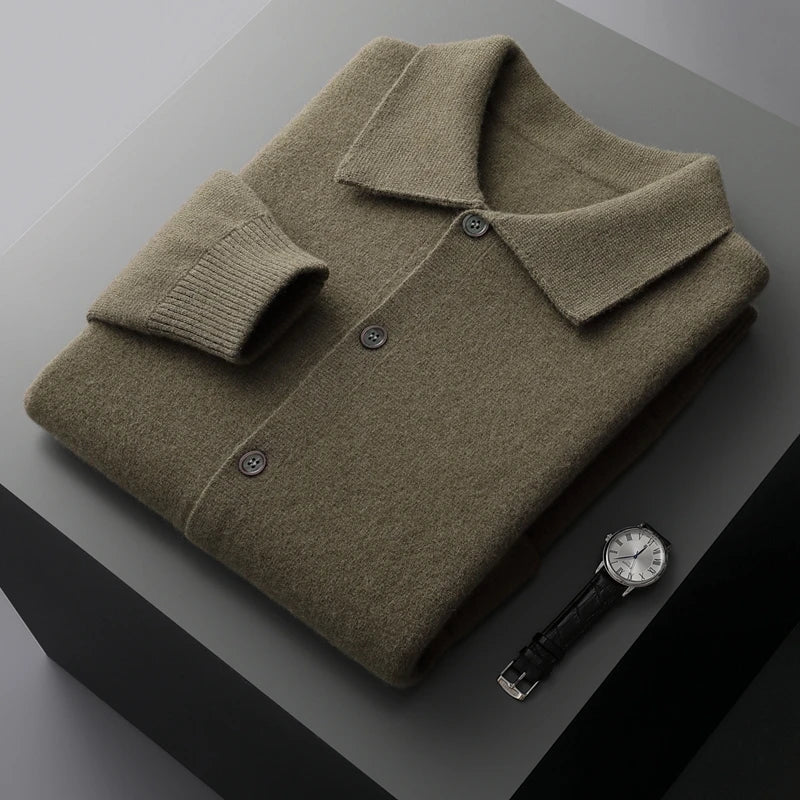 Cashmere Polo Jumper