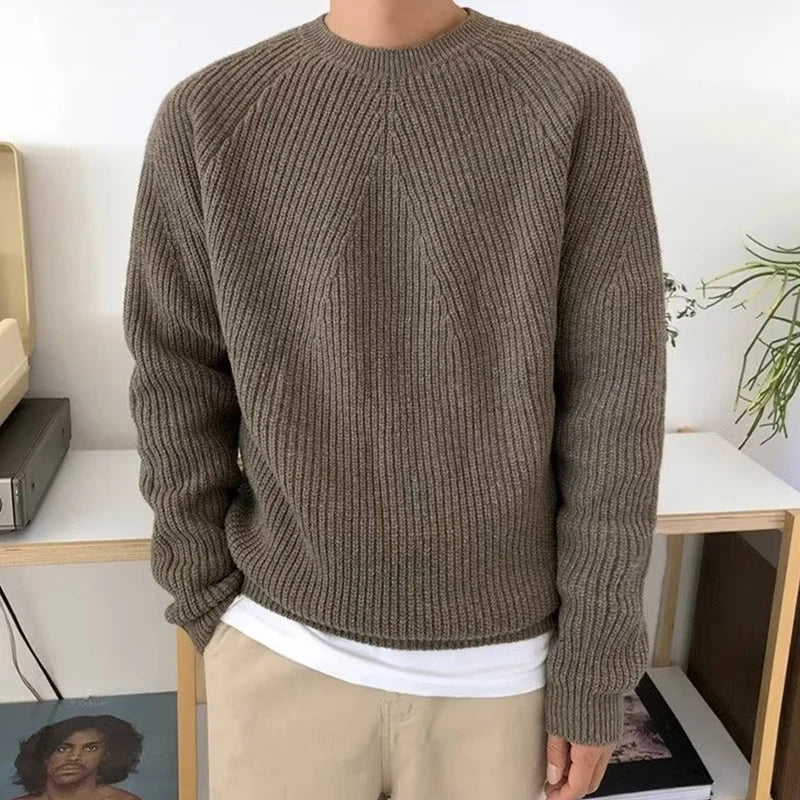 Kensington Textured Sweater – by Vincent Beaumont