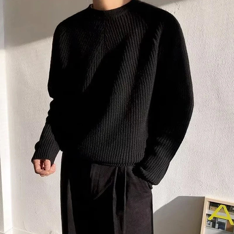 Kensington Textured Sweater – by Vincent Beaumont