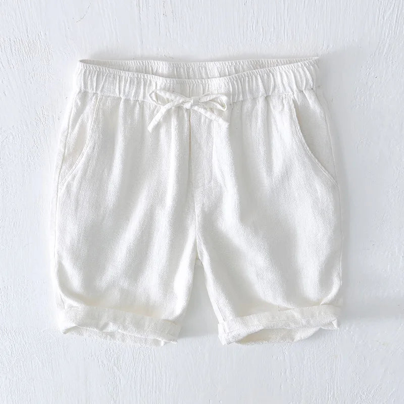 Kensington Linen Shorts – by Vincent Beaumont