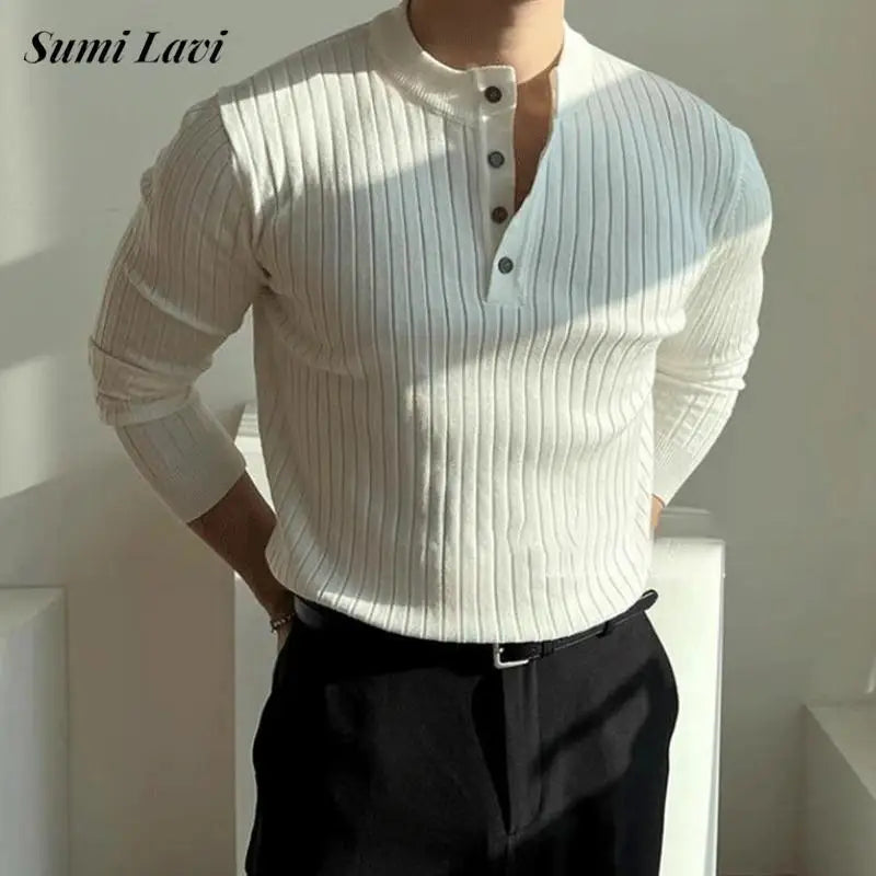 Kensington Ribbed Tee – by Vincent Beaumont