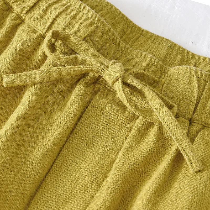 Kensington Linen Shorts – by Vincent Beaumont